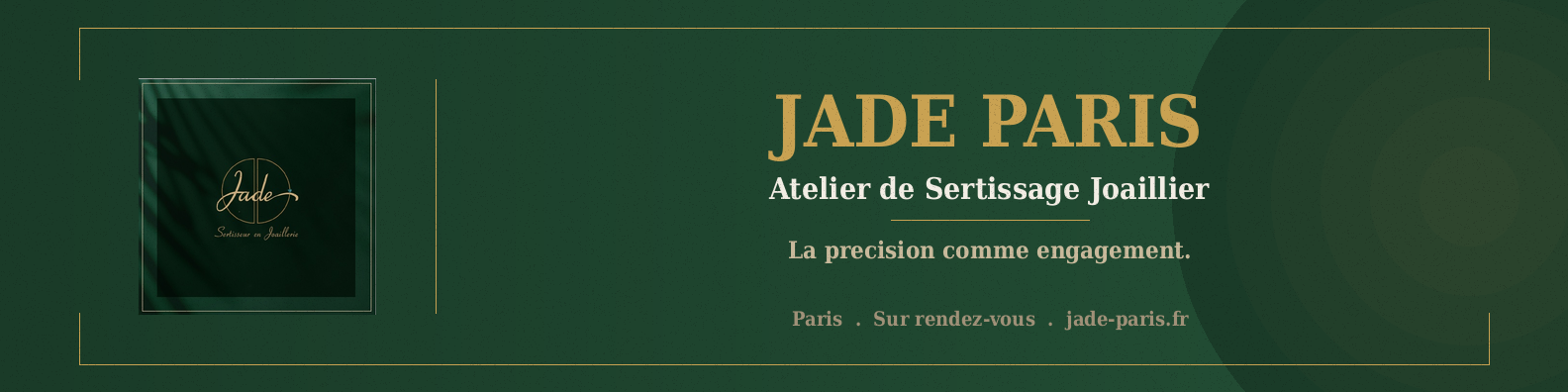 Bannière LinkedIn Jade Paris